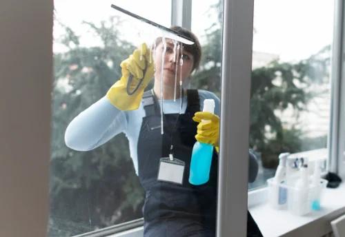 Nettoyage de vitres intérieures et extérieures à Planty